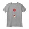HapTiger Winnie The Pooh Flying With Red Balloon Maglietta - Officially Licensed Apparel for Disney Fans