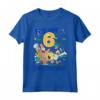 SpongeBob SquarePants It's My 6th Birthday Group Shot Maglietta - Officially Licensed Apparel by Viacom - Created by Stephen Hillenburg