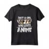 Solo una ragazza che ama l'idea regalo anime - Maglietta per amanti degli anime - Acquista online