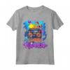 Hiphop - Regalo Graffiti Music per Ragazzi e Ragazze - Freestyle Maglietta Streetdance per Uomini e Ballerini di Breakdance