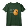 I Don't Know I'm Just A Potato Funny Kawaii Potato Saying Maglietta - Novelty Design for Potato Lovers