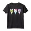 HapTiger Keroppi Hello Kitty Bad Badtz-Maru Cono Gelato Maglietta - Licenza Ufficiale Sanrio Apparel