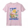 SpongeBob SquarePants It's My 4th Birthday Group Shot Maglietta - Official Apparel by Viacom - Ideal Gift for 4-Year-Old - Licensed Merchandise