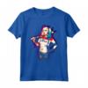 HapTiger Harley Quinn Bubble Maglietta - Officially Licensed T-shirt from the 2016 Superhero Movie - DC Extended Universe Collectible