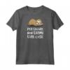 Maglietta Bradipo Uomo Donna Bambino - Non Farmi Fare Cose - Maglia con Maniche Raglan, Ideale Regalo Compleanno con Scritte Divertenti e Ironiche