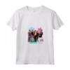 HapTiger Full Cast Group Poster Maglietta con Collo a V - Official Beverly Hills 90210 T-Shirts for Men and Women