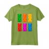 Gummy Bears T-shirt per Adulti e Giovani - Maglietta Dolce con Orsi Gommosi - Ideale per un Regalo Divertente