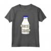 Dairy is Scary Vegan/Lattosio Intollerante T-shirt Maglietta - Il Latte è Spaventoso - Perfetta per Vegani e Intolleranti al Lattosio