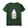 Dairy is Scary Vegan/Lattosio Intollerante T-shirt Maglietta - Il Latte è Spaventoso - Perfetta per Vegani e Intolleranti al Lattosio