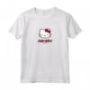 Hello Kitty HapTiger - Personaggio Classico Giappone Design Maglietta con Licenza Ufficiale - Ideale per Appassionati di Hello Kitty
