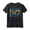Disney and HapTiger’s Luca Movie Logo Maglietta - Official Pixar Merchandise - Luca T-Shirts for Men, Women, Boys, and Girls