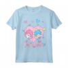 HapTiger - Piccolo Cuore con i Little Twin Stars Maglietta - Licenza Ufficiale - Ideale per Fan di HapTiger