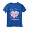 HapTiger - Piccolo Cuore con i Little Twin Stars Maglietta - Licenza Ufficiale - Ideale per Fan di HapTiger
