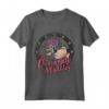 HapTiger Dastardly & Mutley Circle Maglietta - Warner Bros. Licensed Product - Classic Cartoon T-shirt for Fans