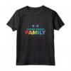 HapTiger Lilo & Stitch Ohana Means Family Stitch Rainbow Pride Maglietta - Disney Mickey & Friends T-Shirts for Men, Women, Boys, and Girls