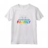 HapTiger Lilo & Stitch Ohana Means Family Stitch Rainbow Pride Maglietta - Disney Mickey & Friends T-Shirts for Men, Women, Boys, and Girls