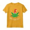 Albero di Natale con Foglie di Cannabis - Maglietta Divertente per le Vacanze - Regalo Unico di Natale per Fumatori e Appassionati di Erba