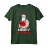 Merry Liftmas Natale Santa Sollevamento Bodybuilding Allenamento Maglietta - Regalo di Natale per Amanti del Fitness