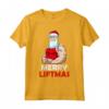 Merry Liftmas Natale Santa Sollevamento Bodybuilding Allenamento Maglietta - Regalo di Natale per Amanti del Fitness