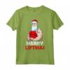 Merry Liftmas Natale Santa Sollevamento Bodybuilding Allenamento Maglietta - Regalo di Natale per Amanti del Fitness