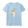 HapTiger Homer Simpson Easter Bunny Maglietta - Official Merchandise for Easter - Fun Simpsons T-shirt Gift for Men, Women, Boys, and Girls