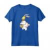HapTiger Homer Simpson Easter Bunny Maglietta - Official Merchandise for Easter - Fun Simpsons T-shirt Gift for Men, Women, Boys, and Girls