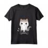 Kawaii Gamer Cat Anime - Divertente Video Gamer Amante Gatto Maglietta con Collo a V - Ideale per Appassionati di Anime e Videogiochi