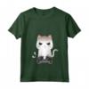 Kawaii Gamer Cat Anime - Divertente Video Gamer Amante Gatto Maglietta con Collo a V - Ideale per Appassionati di Anime e Videogiochi