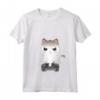 Kawaii Gamer Cat Anime - Divertente Video Gamer Amante Gatto Maglietta con Collo a V - Ideale per Appassionati di Anime e Videogiochi