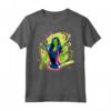 HapTiger She-Hulk Jennifer Walters #She-Hulk Hashtag Maglietta - Official Marvel Graphic Tee Shirt for Women, Men, Boys, and Girls