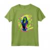 HapTiger She-Hulk Jennifer Walters #She-Hulk Hashtag Maglietta - Official Marvel Graphic Tee Shirt for Women, Men, Boys, and Girls