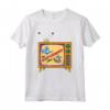 HapTiger The Itchy & Scratchy Show Logo Maglietta - Official Merchandise for Men, Women, Boys, Girls - Tee Shirts for Adults and Kids