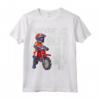 Motocross 4° Compleanno Bambini - MX Dirt Bike Maglietta a Tema - Ideale per Feste e Regali