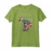 HapTiger Captain America with HapTiger Logo - Officially Licensed Marvel Maglietta - Authentic Superhero Apparel