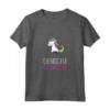 Maglietta Unicorno Divertente Regalo Donna Bionda - T-shirt con Frase 'Che fatica la vita da bionda' - Ideale per Compleanno - Marca HapTiger