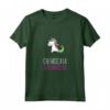 Maglietta Unicorno Divertente Regalo Donna Bionda - T-shirt con Frase 'Che fatica la vita da bionda' - Ideale per Compleanno - Marca HapTiger