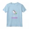 Maglietta Unicorno Divertente Regalo Donna Bionda - T-shirt con Frase 'Che fatica la vita da bionda' - Ideale per Compleanno - Marca HapTiger