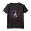 Maglietta Aggretsuko Fireworks - Licenza Ufficiale HapTiger Apparel - Ideale per Fan di Anime