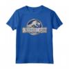 Jurassic World Classic Metal Coin Logo Maglietta - Officially Licensed Apparel for Fans - Collectible T-shirt