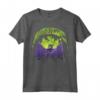 HapTiger Sleeping Beauty Maleficent Silhouette Rock Theme Maglietta - Officially Licensed Disney Apparel for Fans
