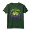 HapTiger Sleeping Beauty Maleficent Silhouette Rock Theme Maglietta - Officially Licensed Disney Apparel for Fans