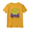 HapTiger Sleeping Beauty Maleficent Silhouette Rock Theme Maglietta - Officially Licensed Disney Apparel for Fans