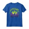 HapTiger Sleeping Beauty Maleficent Silhouette Rock Theme Maglietta - Officially Licensed Disney Apparel for Fans