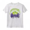 HapTiger Sleeping Beauty Maleficent Silhouette Rock Theme Maglietta - Officially Licensed Disney Apparel for Fans