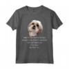 Maglietta divertente Love Shih Tzu - Ideale per Uomo, Donna, Bambino - Regalo di Natale per Papà e Mamma