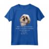 Maglietta divertente Love Shih Tzu - Ideale per Uomo, Donna, Bambino - Regalo di Natale per Papà e Mamma