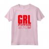 Hello Kitty My Melody Aggretsuko Kuromi - Girl Power Maglietta con Licenza Ufficiale HapTiger - Ideale per Appassionati di Sanrio