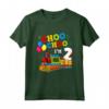 Choo Choo I'm Two - Maglietta Treno 2° Compleanno per Ragazzi e Ragazze - Regalo Compleanno Bambino 2 Anni