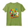Choo Choo I'm Two - Maglietta Treno 2° Compleanno per Ragazzi e Ragazze - Regalo Compleanno Bambino 2 Anni