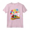 Choo Choo I'm Two - Maglietta Treno 2° Compleanno per Ragazzi e Ragazze - Regalo Compleanno Bambino 2 Anni